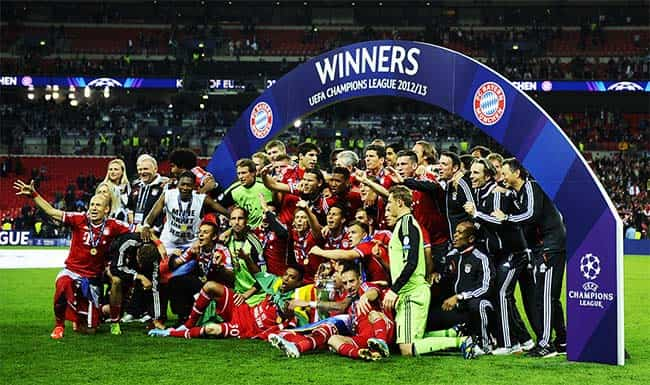 The UEFA Champions League 2012/13: Bayern The best